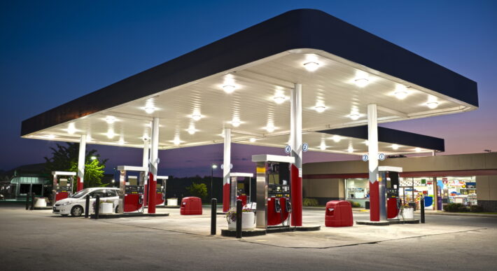 Gas Station Near Fort Worth, TX