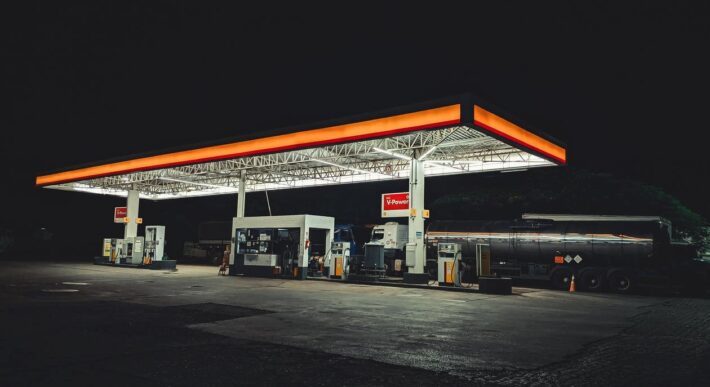 Gas Station Near Terrell, TX
