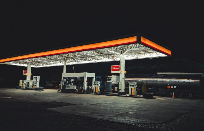 Gas Station Near Terrell, TX