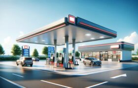 Gas Station South of Fort-Worth, TX