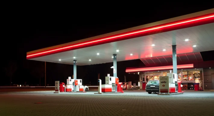 2025 Renovated Gas station with Strip Center near Tyler Texas