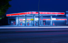 Gas Station In Oklahoma