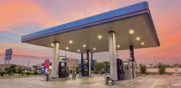 Gas station near Wichita Falls