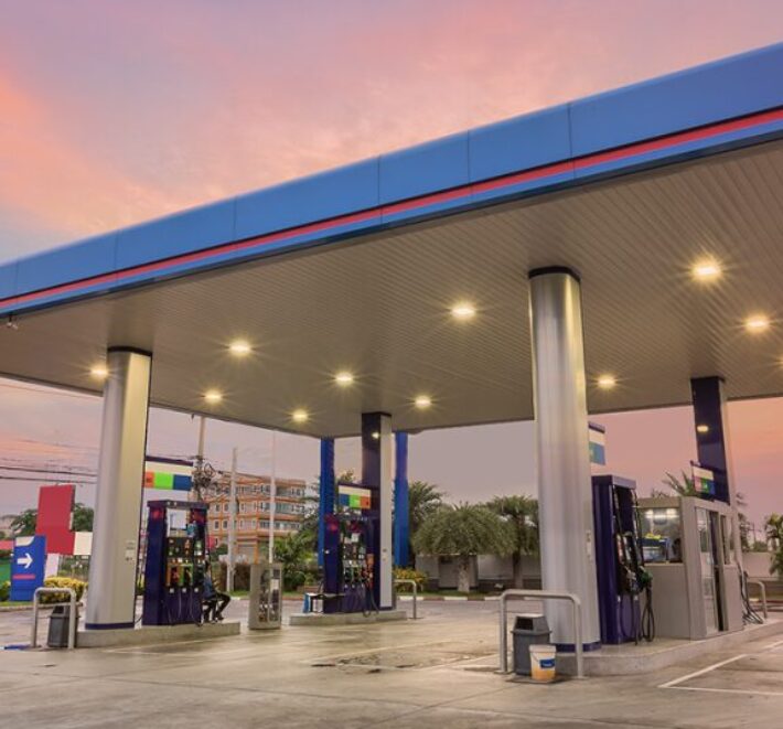 Gas station near Wichita Falls